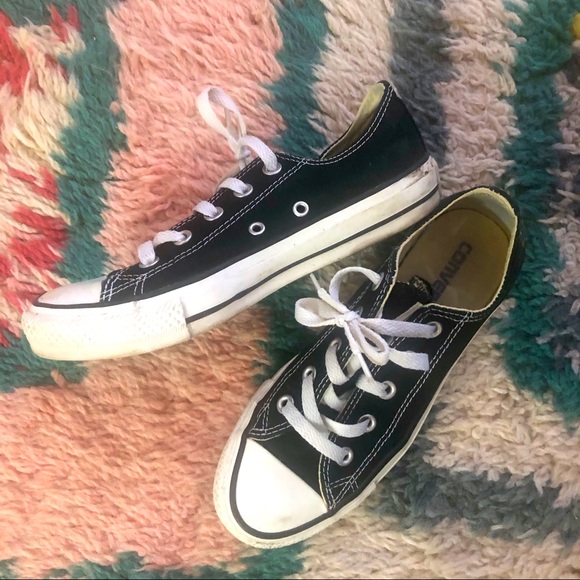 black converse size 6